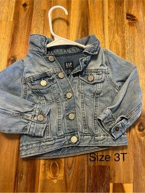 GAP Light Blue Toddler Denim Jacket